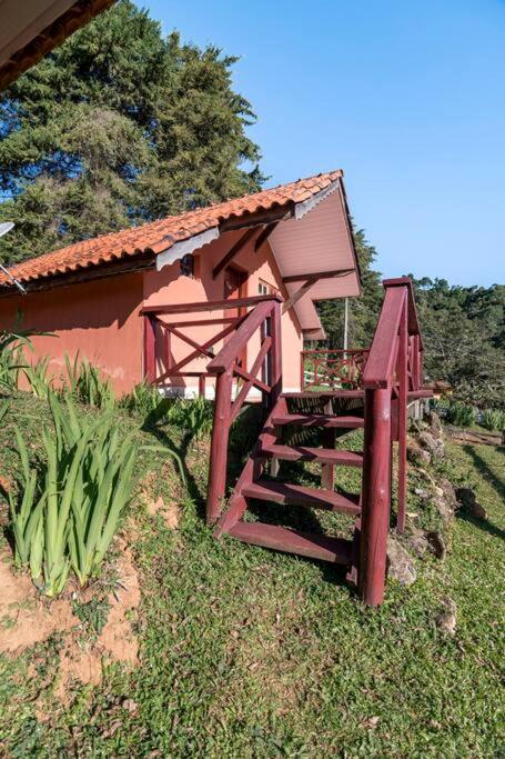 Chales Fazenda Cantinho Do Selado Monte Verde  Bagian luar foto