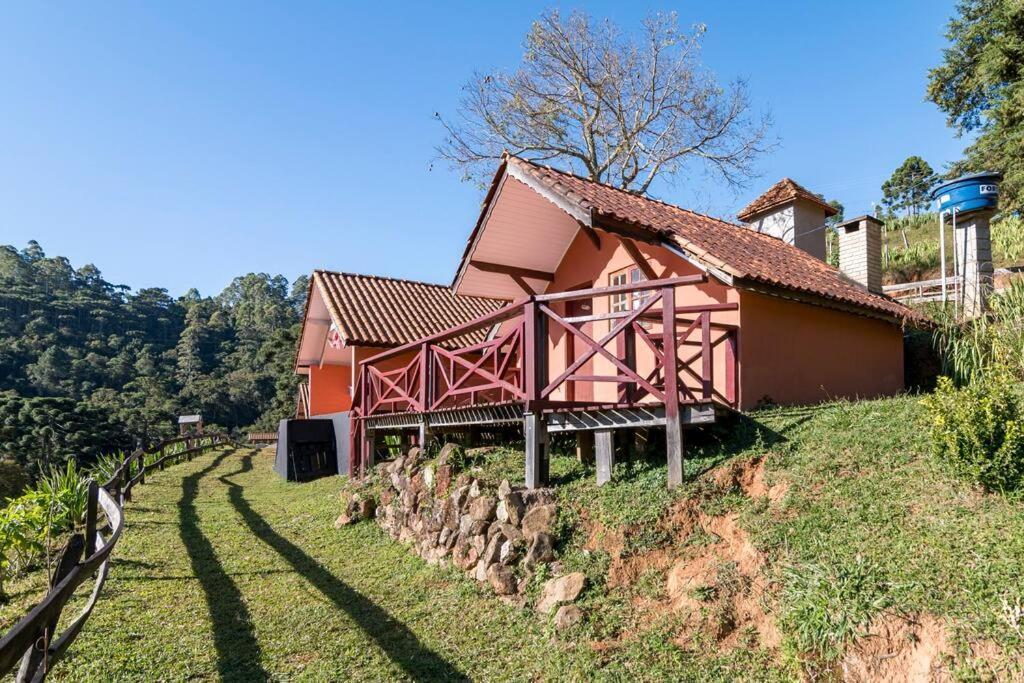 Chales Fazenda Cantinho Do Selado Monte Verde  Bagian luar foto